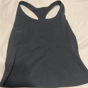 Old navy grey athletic top w/ built in bra